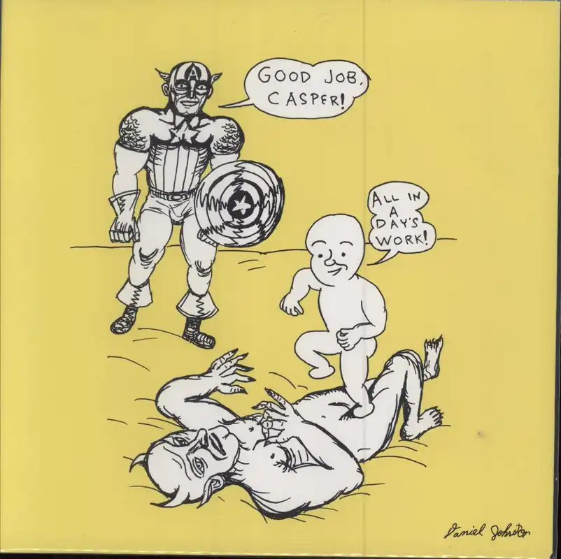 Daniel Johnston Flower - Flexi-Disc US 7" vinyl Price Cut