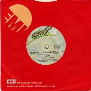 Queen Crazy Little Thing Called Love Australian 7" vinyl Reduced Price