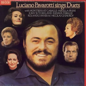 Luciano Pavarotti Luciano Pavarotti Sings Duets UK Vinyl LP Wholesale