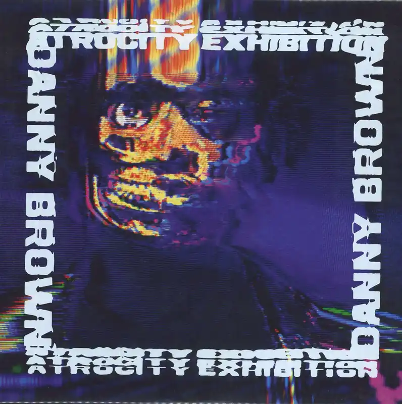 Weekend Sale Danny Brown Atrocity Exhibition - Neon Pink Vinyl + PVC Sleeve UK 2-LP vinyl set