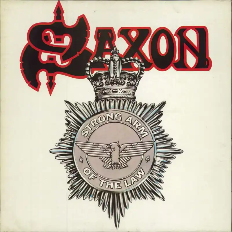 Saxon Strong Arm Of The Law  + Patch UK Vinyl LP While Supplies Last