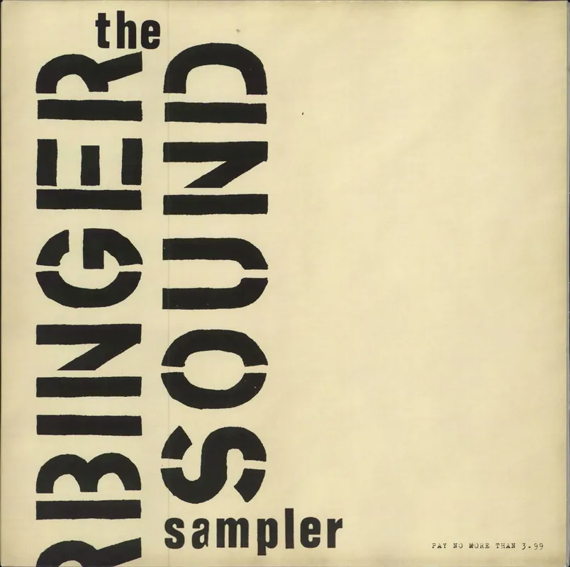 Special Discount Various-Punk & New Wave The Harbinger Sound Sampler UK 2-LP vinyl set