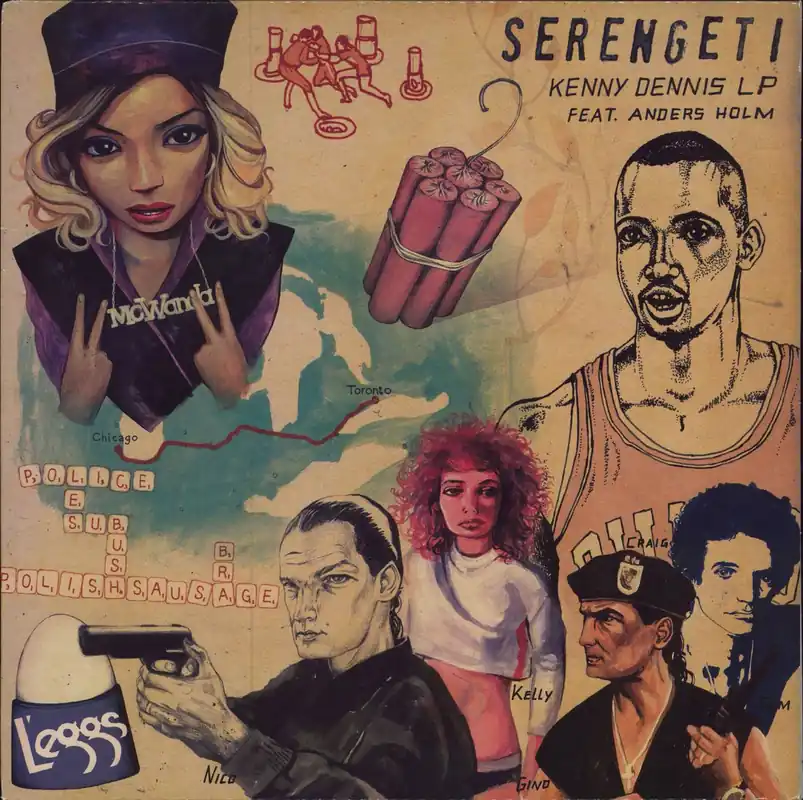 Serengeti Kenny Dennis LP US Vinyl LP Authentic