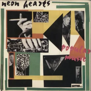 Neon Hearts Popular Music UK 7" vinyl Seasonal Sale