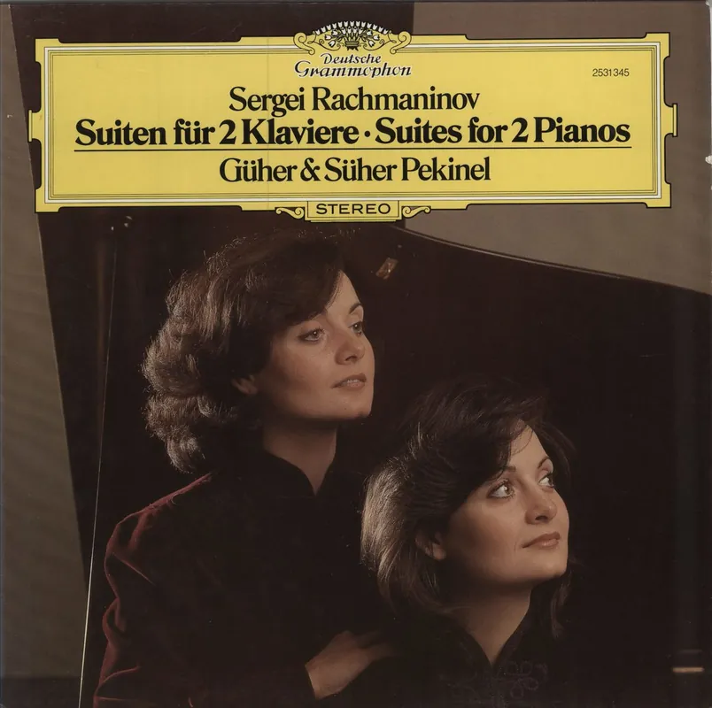 Sergei Rachmaninov Rachmaninov: Suiten Für 2 Klaviere • Suites For 2 Pianos German Vinyl LP Fan Favorite