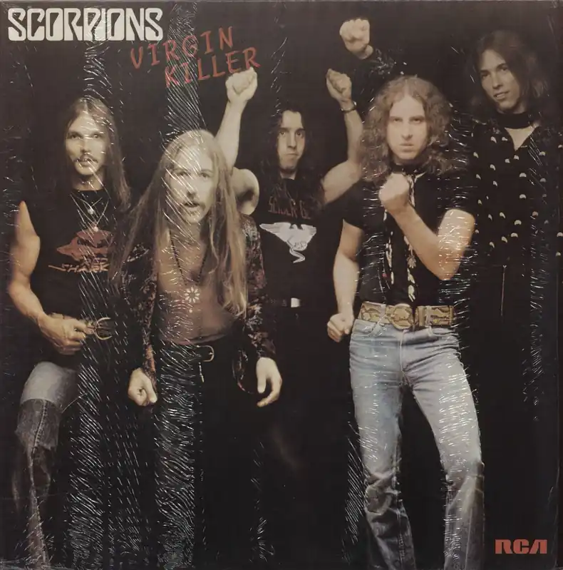 Scorpions Virgin Killer + shrink UK Vinyl LP Certified