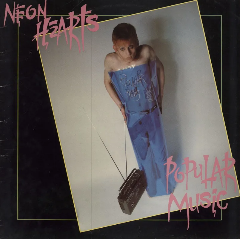Mega Sale Neon Hearts Popular Music UK Vinyl LP