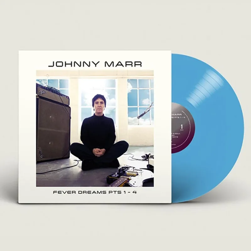 Johnny Marr Fever Dreams Pts 1-4 - Indie Exclusive Turquoise Vinyl - Sealed UK 2-LP vinyl set Free Shipping
