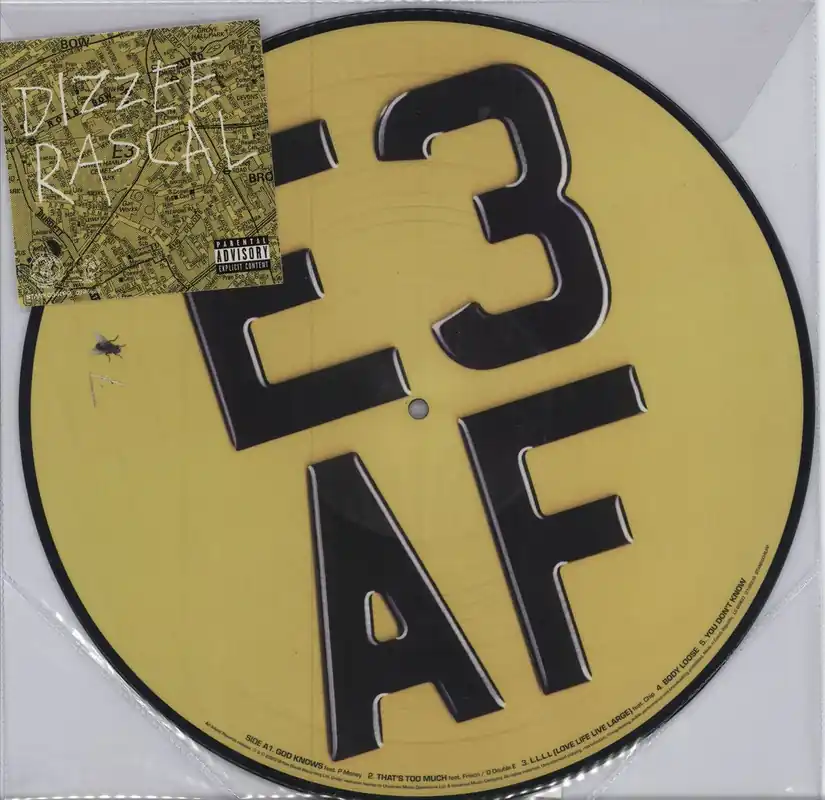 Dizzee Rascal E3AF UK Picture disc LP Big Sale