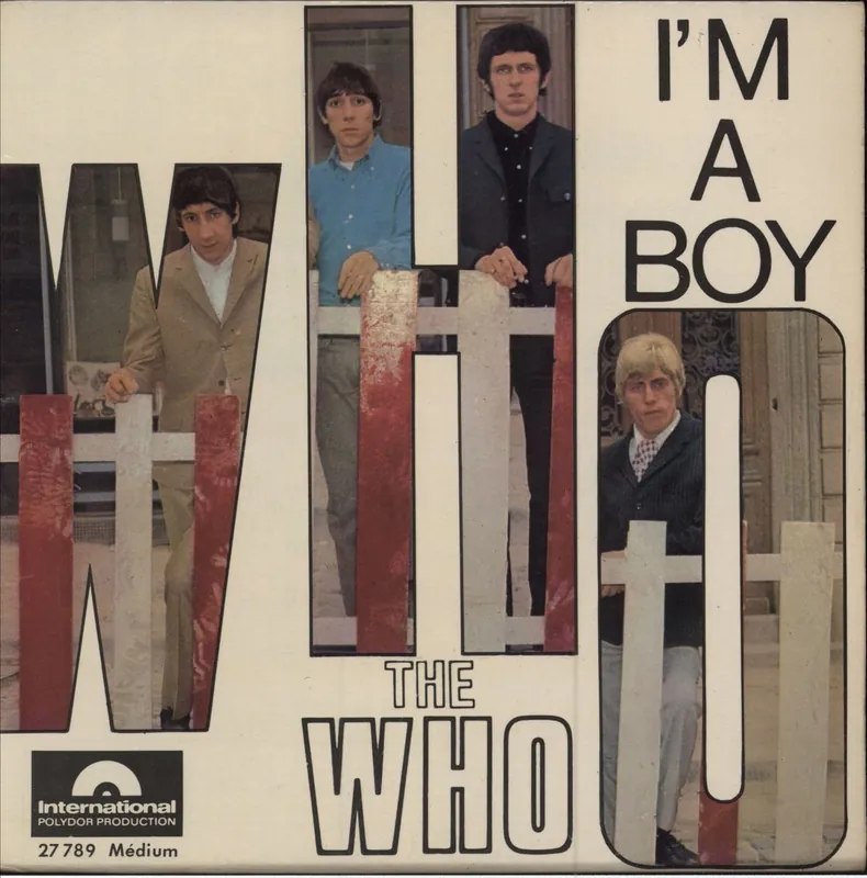 Grab Now The Who I'm A Boy EP - VG French 7" vinyl