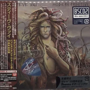 Steve Vai Modern Primitive / Passion And Warfare - 25th Anniversary Edition Japanese Blu-Spec CDS Sale
