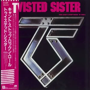 Twisted Sister You Can't Stop Rock 'N' Roll Japanese Vinyl LP Same Day Shipping