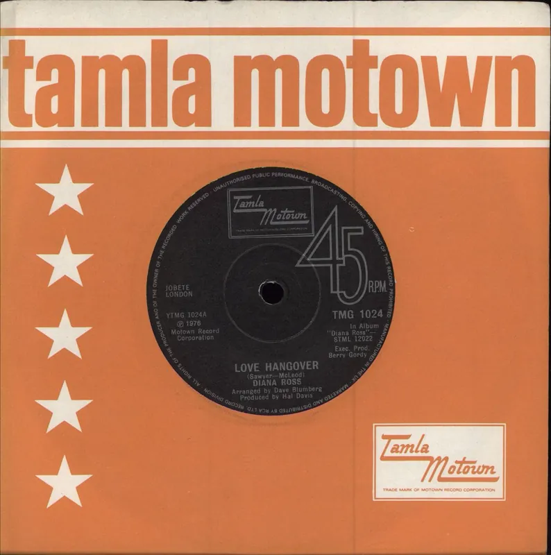 Diana Ross Love Hangover - Solid UK 7" vinyl Best Choice