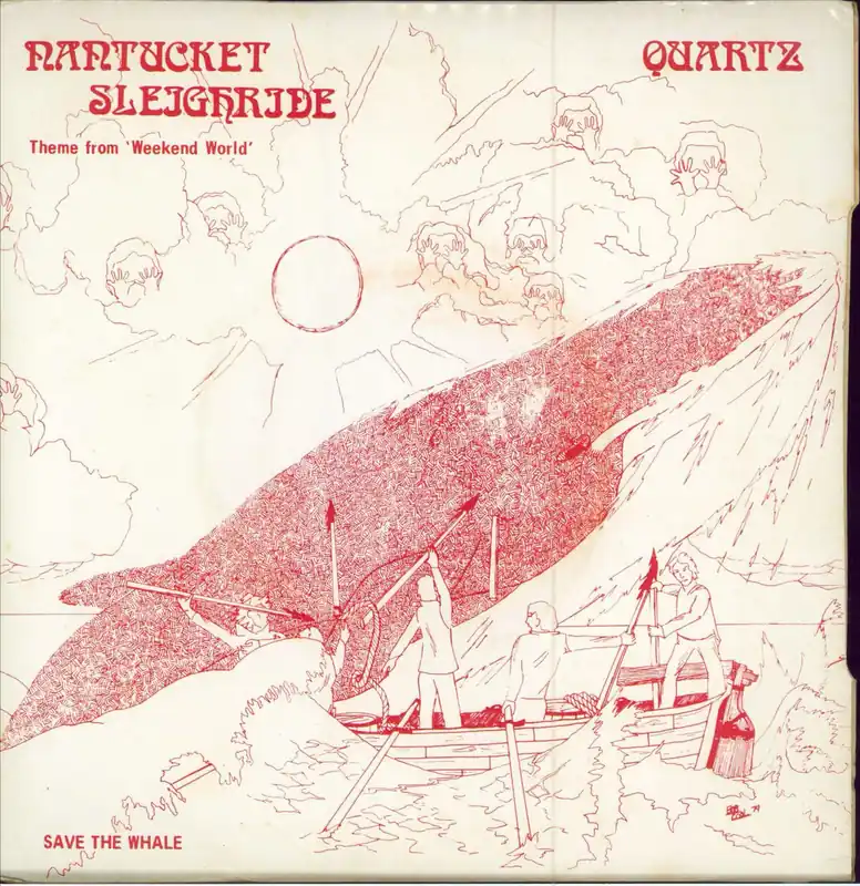 Quartz Nantucket Sleighride - White UK 7" vinyl Same Day Shipping