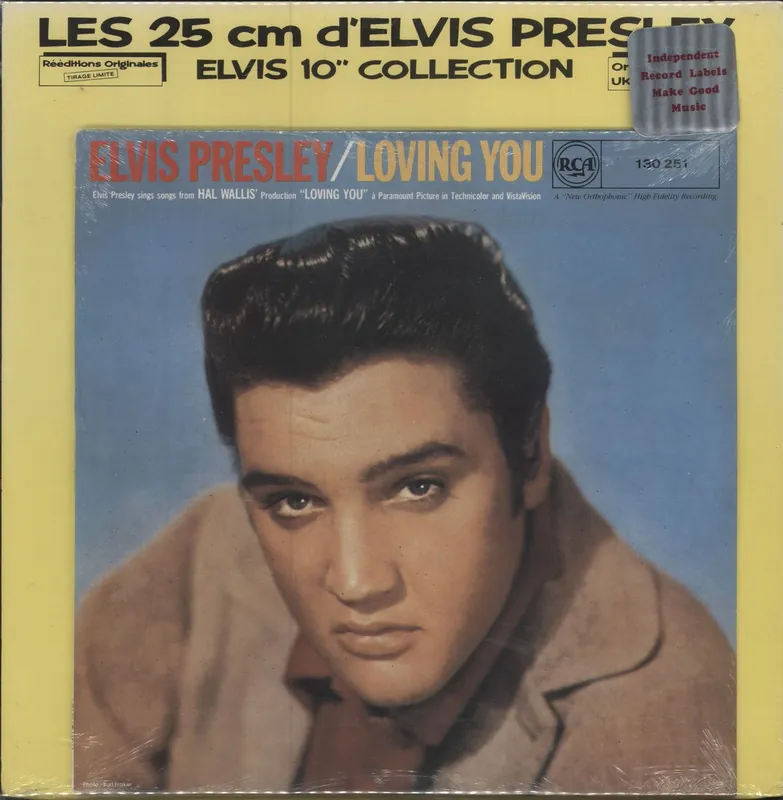 Seasonal Sale Elvis Presley Loving You - Sealed & Stickered with Browser French 10" vinyl