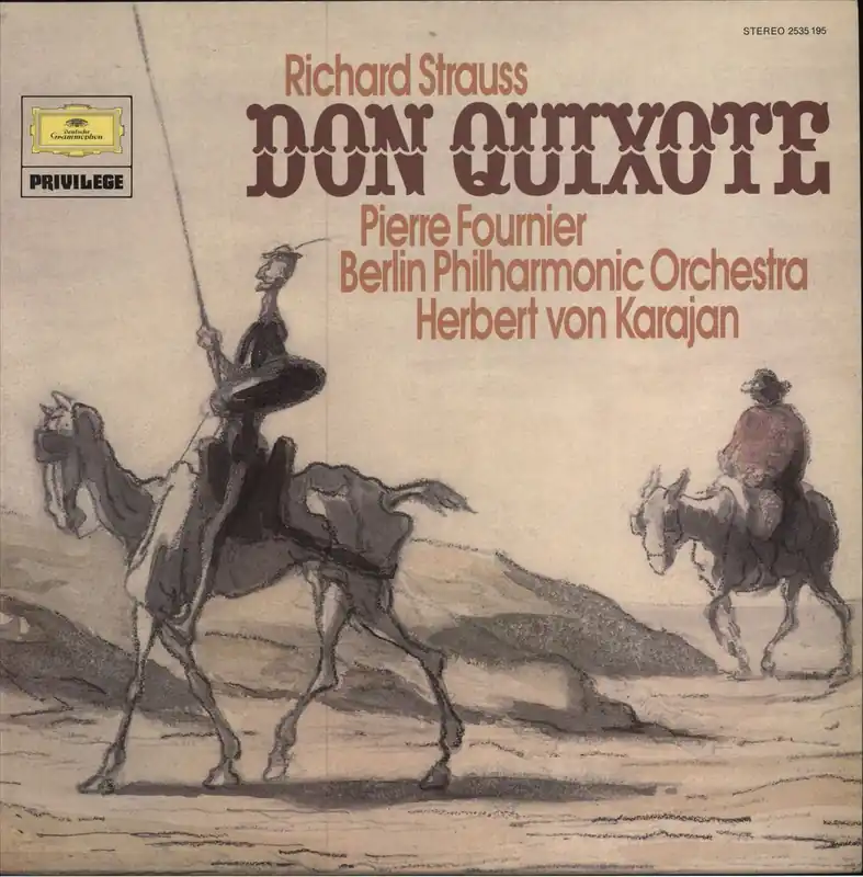 Richard Strauss Don Quixote UK Vinyl LP Save Now