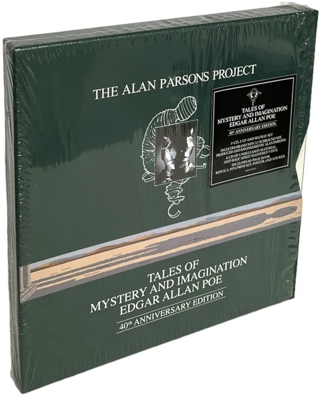 Buy Direct The Alan Parsons Project Tales Of Mystery And Imagination Edgar Allan Poe: 40th Anniversary UK Box set