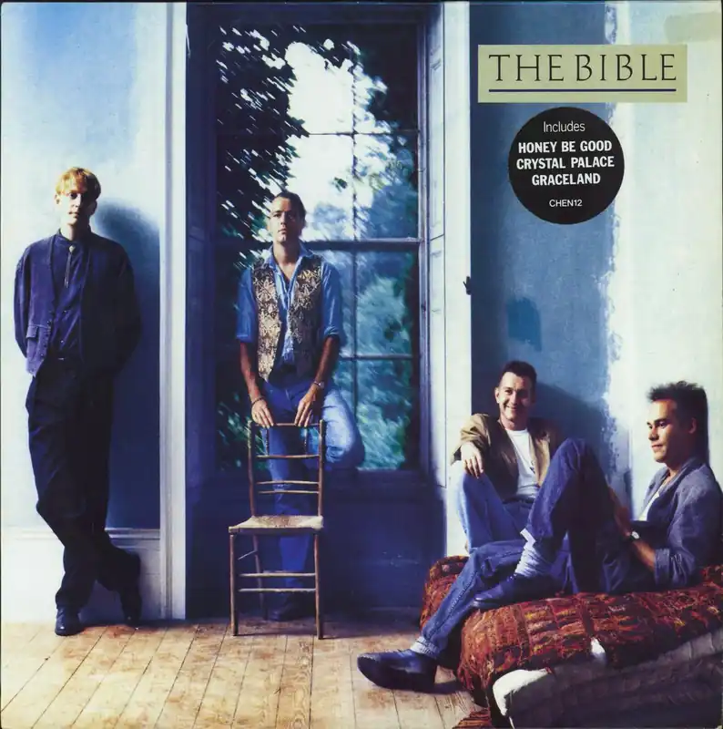 Clearance The Bible The Bible - Hype Sticker UK Vinyl LP