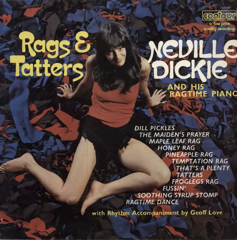 New Release Neville Dickie Rags And Tatters - model cover UK Vinyl LP