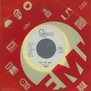 Genuine Queen Play The Game Mexican Promo 7" vinyl