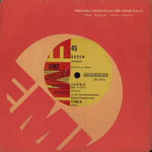 Free Shipping Queen Juega Argentinean 7" vinyl