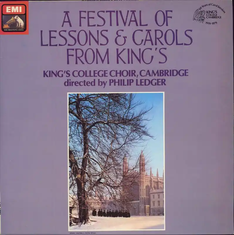 The Choir Of King's College, Cambridge A Festival Of Lessons And Carols From King's UK Vinyl LP Low Price