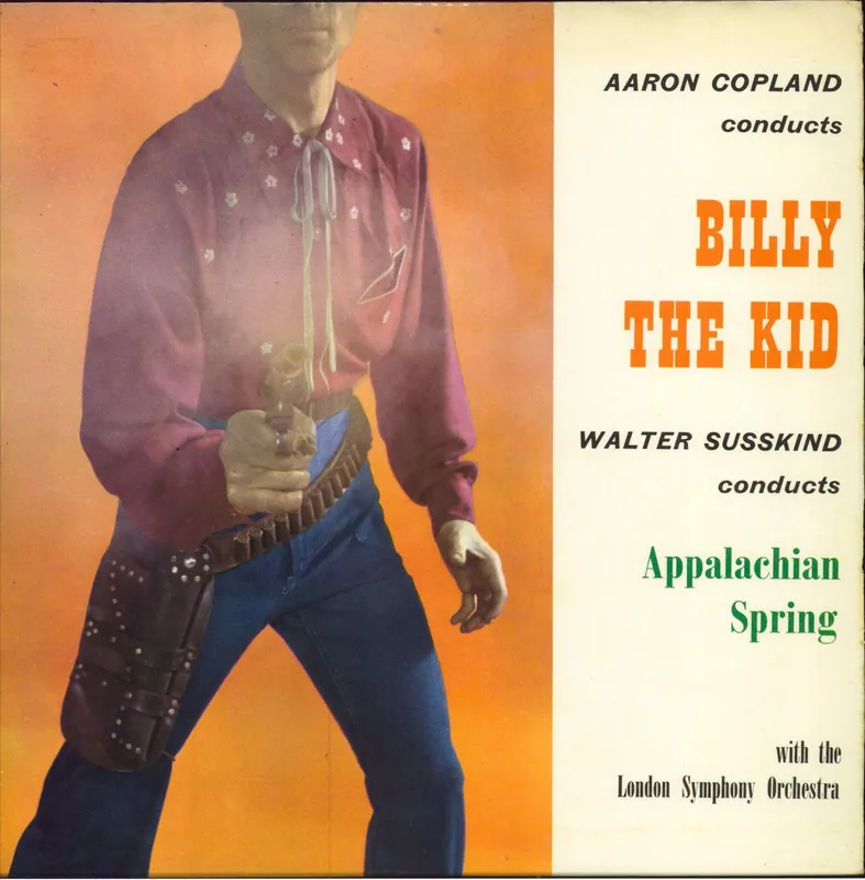 Original Aaron Copland Billy The Kid / Appalachian Suite UK Vinyl LP