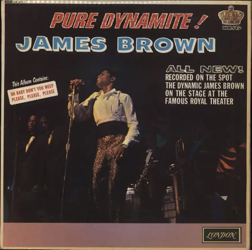 James Brown Pure Dynamite UK Vinyl LP Direct From Manufacturer