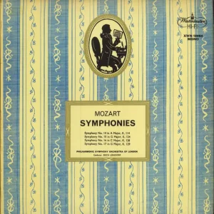 Hot Picks Wolfgang Amadeus Mozart Symphonies Nos. 14 - 17 UK Vinyl LP