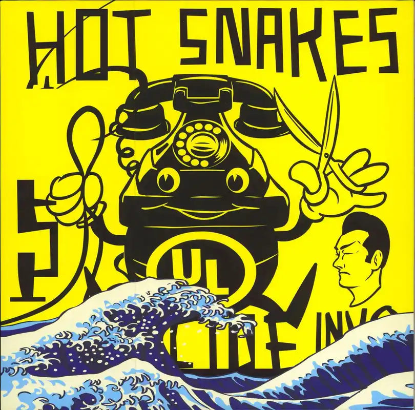 Instant Buy Hot Snakes Suicide Invoice - Yellow Vinyl UK Vinyl LP