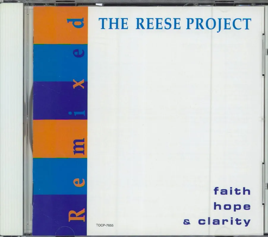 The Reese Project Faith Hope & Clarity Japanese Promo CD album Time-Limited