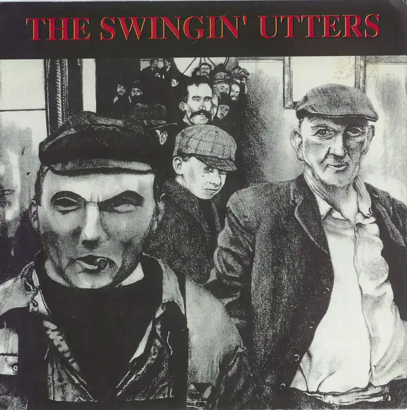 The Swingin' Utters No Eager Men US 7" vinyl Clearance