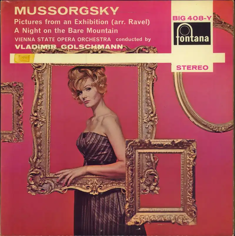 Modest Petrovich Mussorgsky Pictures From An Exhibition / A Night On The Bare Mountain UK Vinyl LP Holiday Sale
