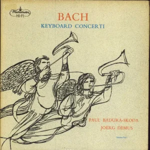 Jörg Demus Bach Keyboard Concerti Volume Two UK Vinyl LP Direct From Factory