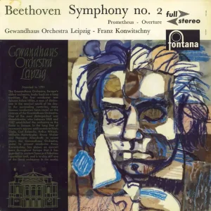 Budget Ludwig Van Beethoven Symphony No. 2 / Prometheus Overture Dutch Vinyl LP
