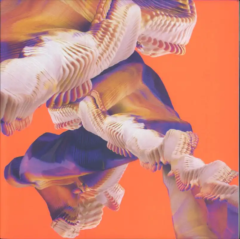 Bicep Isles - Neon Orange Vinyl + Textured Sleeve UK 3-LP vinyl set Premium