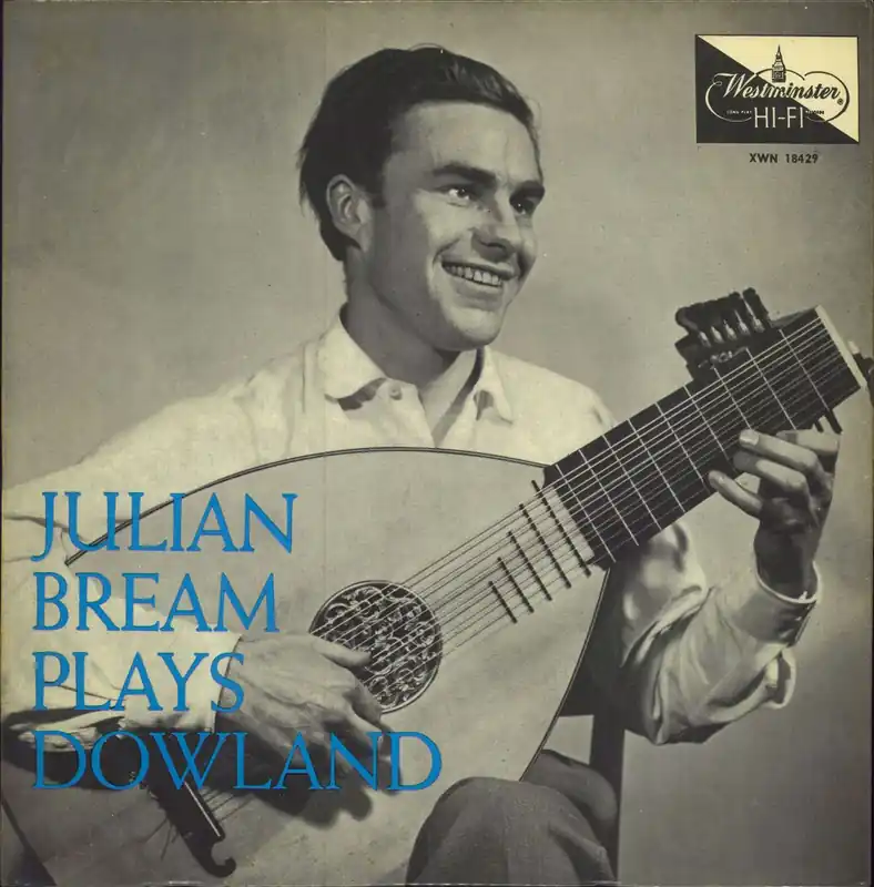 Free Shipping Julian Bream Julian Bream Plays Dowland UK Vinyl LP