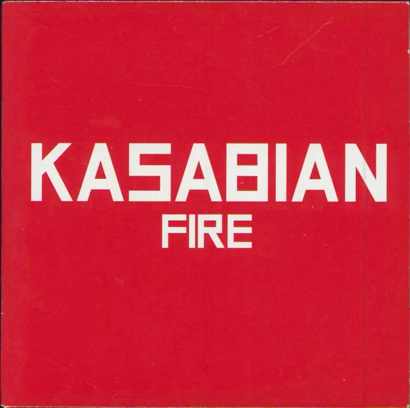 Fast Shipping Kasabian Fire UK Promo CD single