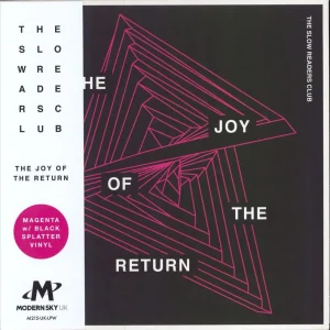 The Slow Readers Club The Joy Of The Return - Magenta/Black Splatter Vinyl + Signed Insert UK Vinyl LP Same Day Shipping
