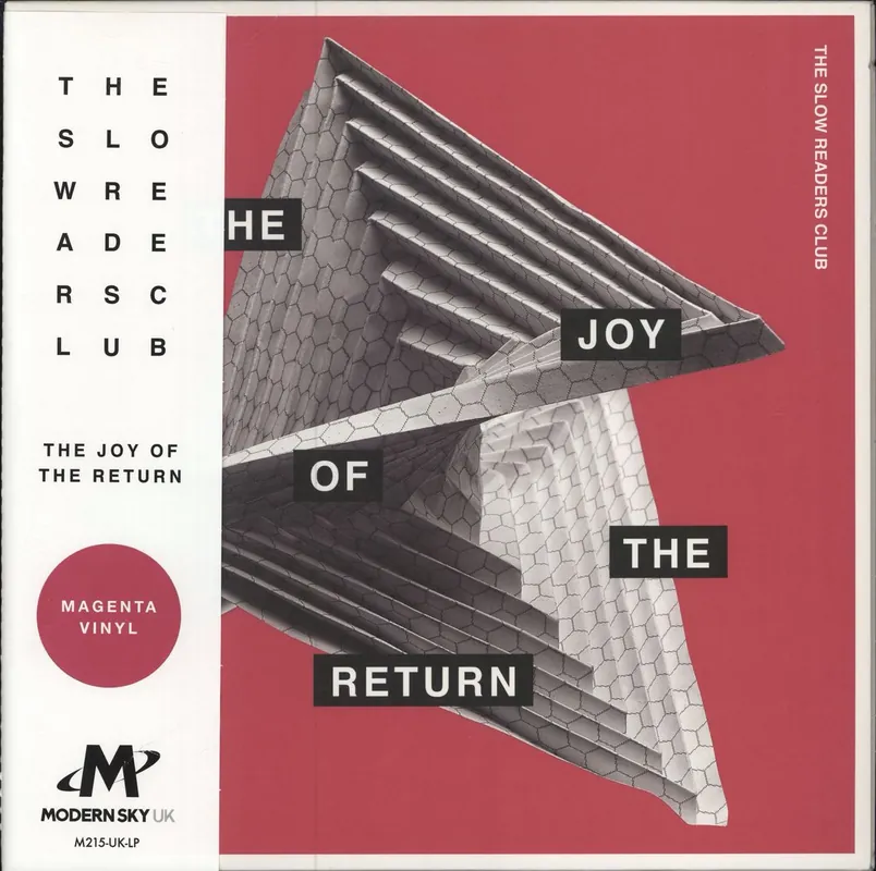 The Slow Readers Club The Joy Of The Return - Magenta Vinyl + Signed Insert UK Vinyl LP Direct From Manufacturer