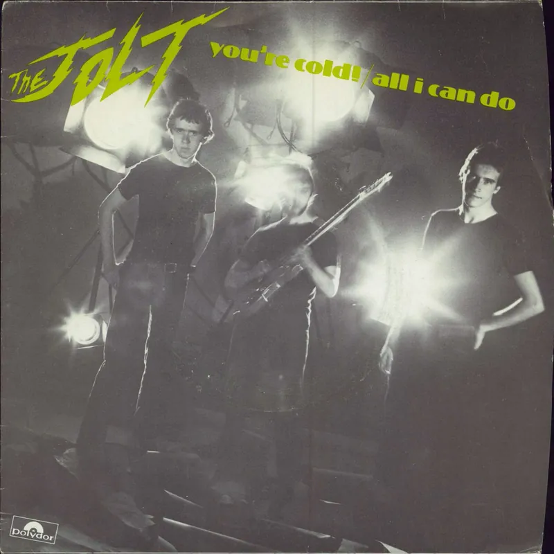 The Jolt You're Cold! + Sleeve - Silver inj UK 7" vinyl Mega Sale