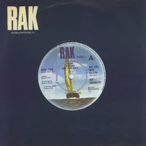 Free Returns Hot Chocolate So You Win Again - 'A' Label UK Promo 7" vinyl