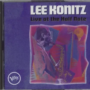 Lee Konitz Live At The Half Note German 2-CD album set Certified