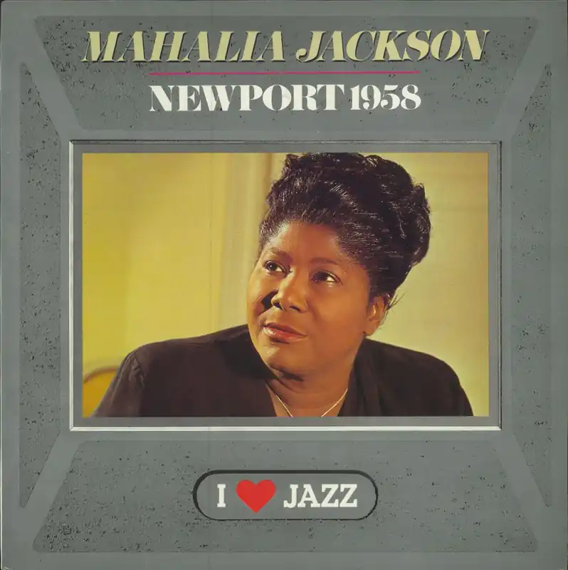 While Supplies Last Mahalia Jackson Newport 1958 Dutch Vinyl LP