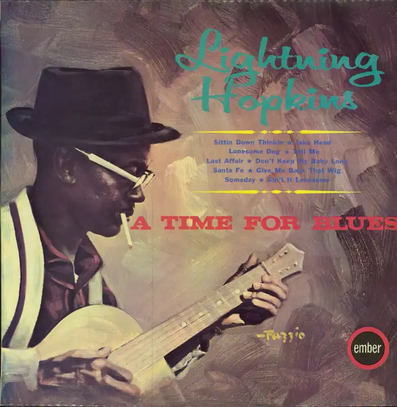 Lightnin' Hopkins A Time For Blues UK Vinyl LP Exclusive