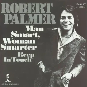 Handmade Robert Palmer Man Smart, Woman Smarter Dutch 7" vinyl