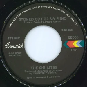 Popular The Chi-Lites Stoned Out Of My Mind US 7" vinyl