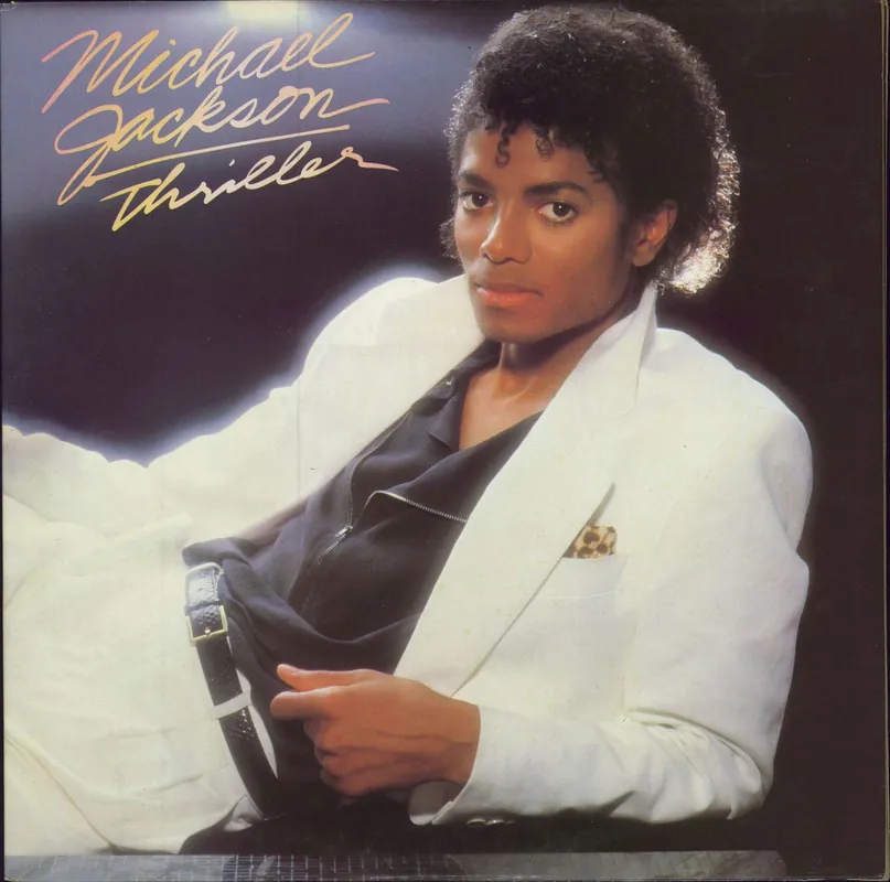 Original Michael Jackson Thriller + Insert Dutch Vinyl LP
