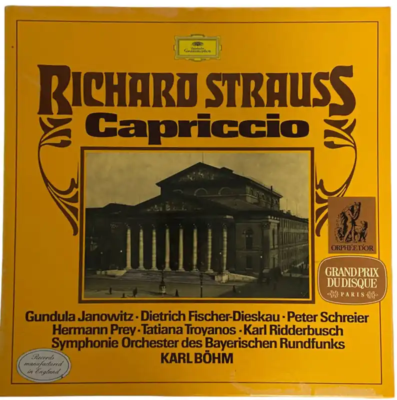 Authentic Richard Strauss Strauss: Capriccio UK Vinyl box set