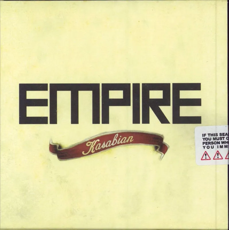 Don’t Miss Out Kasabian Empire - Sealed UK Promo CD album